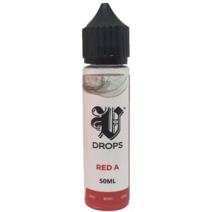 RED A 50ML 80/20 E LIQUID V DROPS
