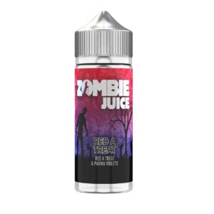 RED A TREAT E LIQUID 100ML BY ZOMBIE JUICE