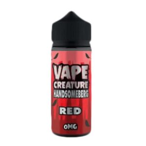 RED HANDSOMEBERG 100ML E-LIQUID BY VAPE CREATURE