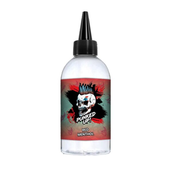 RED MENTHOL 200ML E LIQUID PUNKED UP
