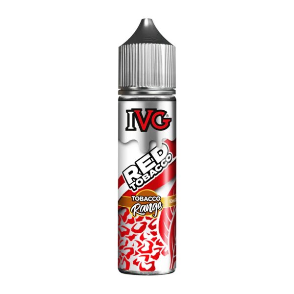 RED TOBACCO RANGE 50ML E-LIQUID IVG EXP