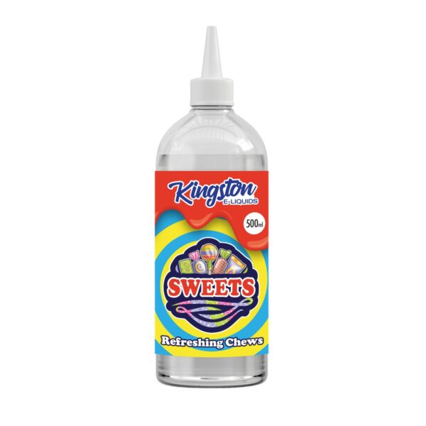 REFRESHING CHEWS SWEETS 500ML E-LIQUID BY KINGSTON
