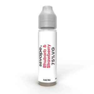 RHUBARB & STRAWBERRY 50ML E LIQUID 88VAPE