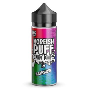RAINBOW CANDY DROPS 100ML E LIQUID MOREISH PUFF