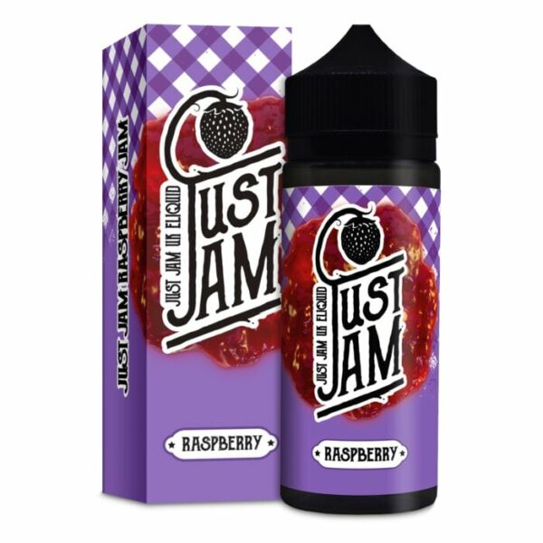 JUST JAM RASPBERRY 100ML E LIQUID BY JUST JAM