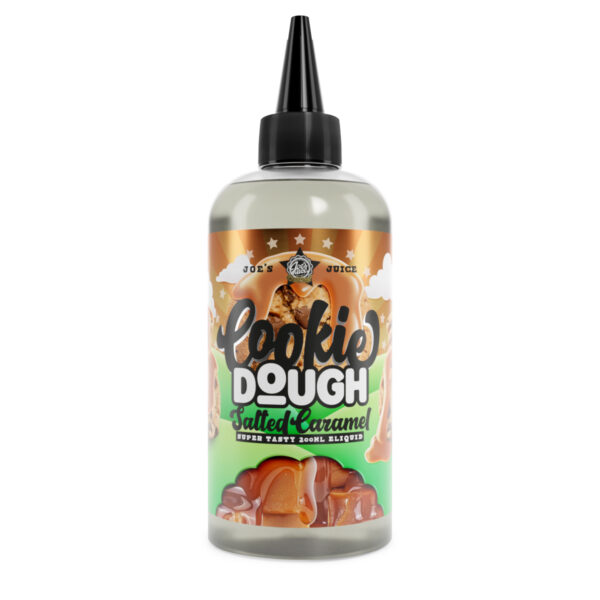 SALTED CARAMEL (COOKIE DOUGH) 200ML E LIQUID BY JOES JUICE