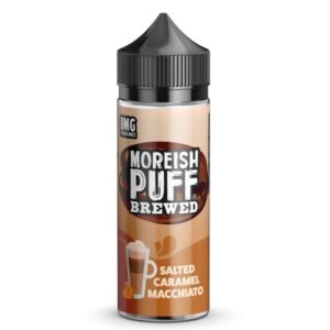 SALTED CARAMEL MACCHIATO BREWED 100ML E LIQUID MOREISH PUFF