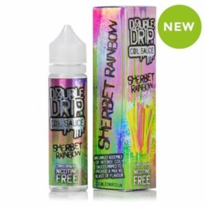 SHERBET RAINBOW E LIQUID 50ML BY DOUBLE DRIP