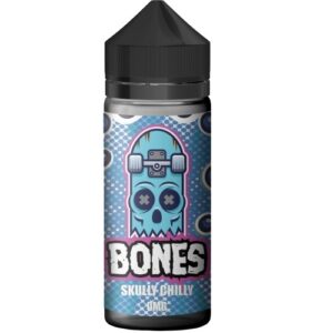 SKULLY CHILLY BONES 100ML E LIQUID WICK LIQUOR