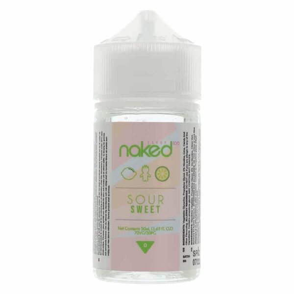 SOUR SWEET 50ML E LIQUID NAKED 100
