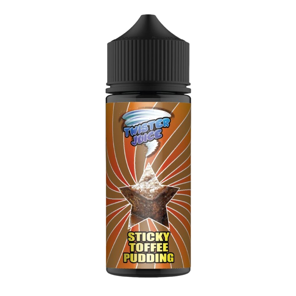 STICKY TOFFEE PUDDING 100ML E LIQUID TWISTER JUICE UK Vape Store E