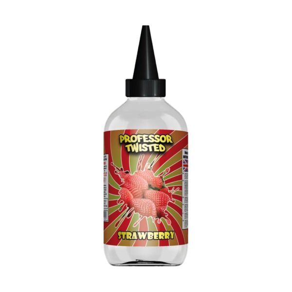 STRAWBERRY 200ML E LIQUID PROFESSOR TWISTED EXP