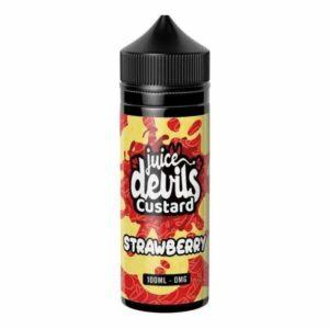 STRAWBERRY (CUSTARD) 100ML E LIQUID JUICE DEVILS