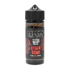 STRAWBERRY FRUIT LINE 100ML E LIQUID SADBOY