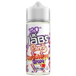 STRAWBERRY GRAPE CANDY 100ML E LIQUID UK LABS