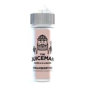 STRAWBERRY ICE 100ML E LIQUID THE JUICEMAN