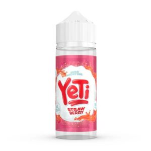 STRAWBERRY ICE COLD 100ML E LIQUID YETI