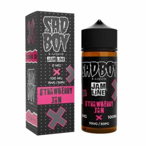 STRAWBERRY JAM LINE 100ML E LIQUID SADBOY
