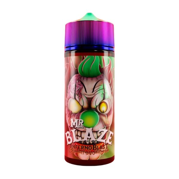 STRAWBERRY & WATERMELON (INFERNO BLAST) 100ML E LIQUID MR BLAZE
