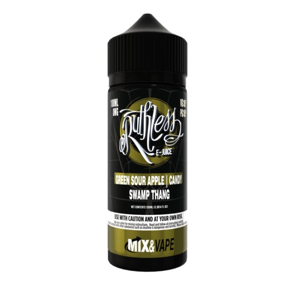 SWAMP THANG 100ML E-LIQUID BY RUTHLESS