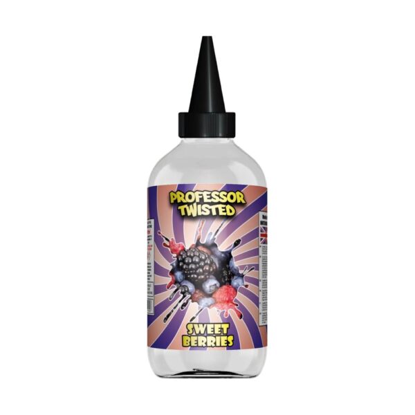 SWEET BERRIES 200ML E LIQUID PROFESSOR TWISTED EXP