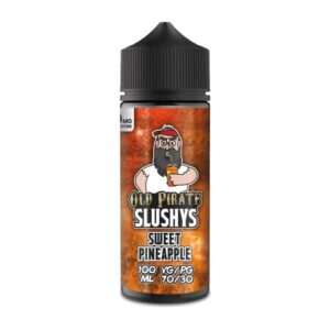 SWEET PINEAPPLE E-LIQUID 100ML OLD PIRATE SLUSHYS
