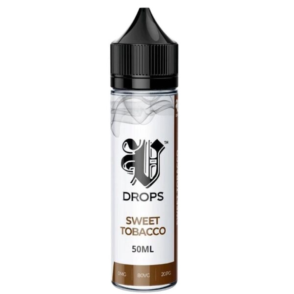 SWEET TOBACCO 50ML 80/20 E LIQUID V DROPS