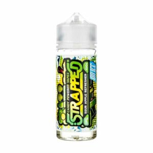 SOUR APPLE REFRESHER ON ICE 100ML E LIQUID BY STRAPPED