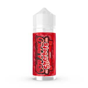 CHERRY SHERBETS 100ML E LIQUID BY STRAPPED