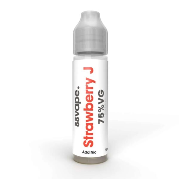 STRAWBERRY J 50ML E LIQUID 88VAPE