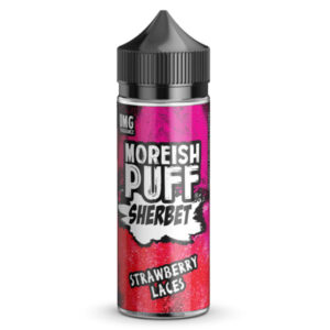 STRAWBERRY LACES SHERBET 100ML E LIQUID MOREISH PUFF