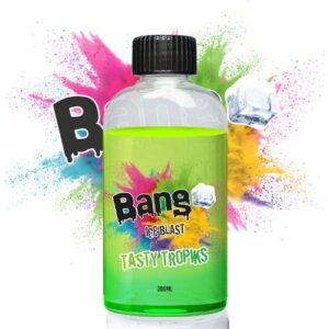 TASTY TROPIKS 200ML E LIQUID BANG ICE BLAST