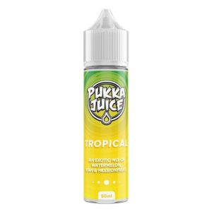 TROPICAL E LIQUID 50ML BY PUKKA JUICE