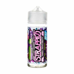 TANGY TUTTI FRUTTI ON  ICE 100ML E LIQUID BY STRAPPED