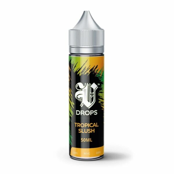 TROPICAL SLUSH 50ML 80/20 E LIQUID V DROPS