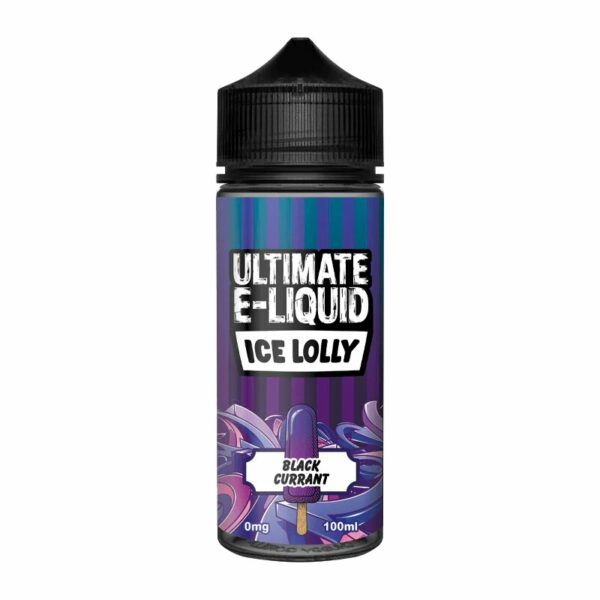 BLACKCURRANT ICE LOLLY 100ML ULTIMATE E LIQUID