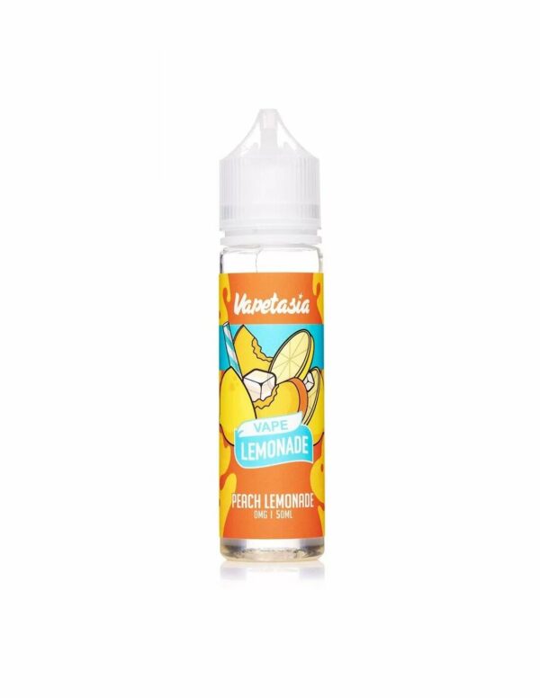 PEACH LEMONADE 50ML E LIQUID BY VAPETASIA