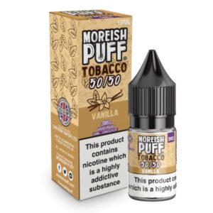 VANILLA (TOBACCO) 10ML E LIQUID MOREISH PUFF