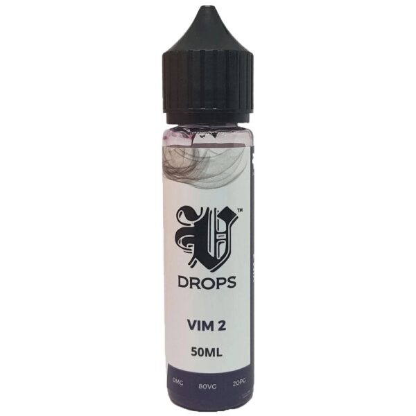 VIM 2 50ML 80/20 E LIQUID V DROPS