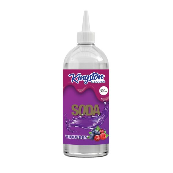 VINBERRY SODA 500ML E-LIQUID BY KINGSTON