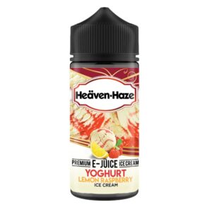YOGHURT LEMON RASPBERRY ICE CREAM 100ML E LIQUID HEAVEN HAZE EXP