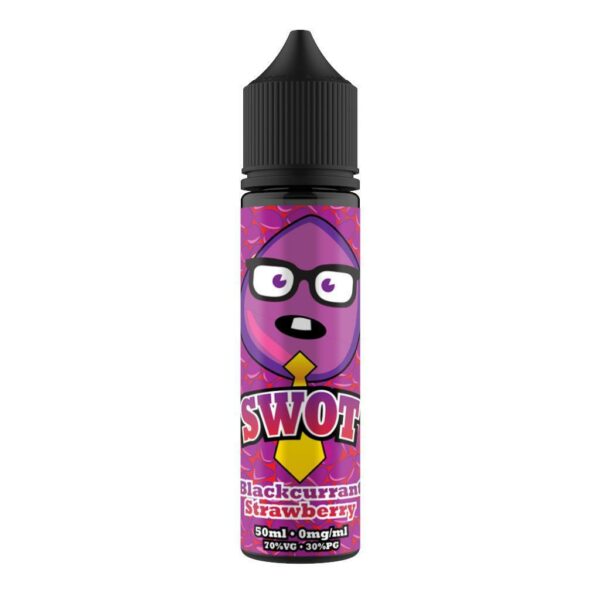 BLACKCURRANT STRAWBERRY 50ML E LIQUID BY SWOT
