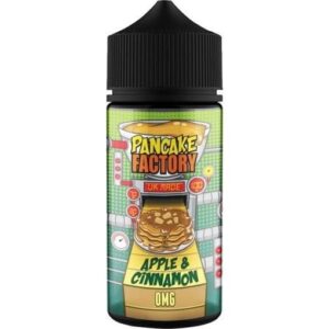 APPLE & CINNAMON 100ML E LIQUID PANCAKE FACTORY