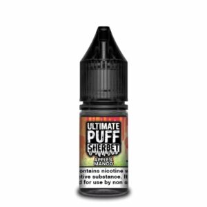 APPLE & MANGO SHERBET 10ML E LIQUID 50/50 ULTIMATE PUFF