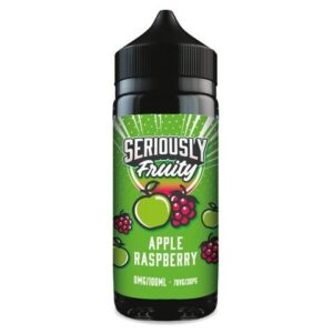 APPLE RASPBERRY 100ML E LIQUID SERIOUSLY FRUITY BY DOOZY