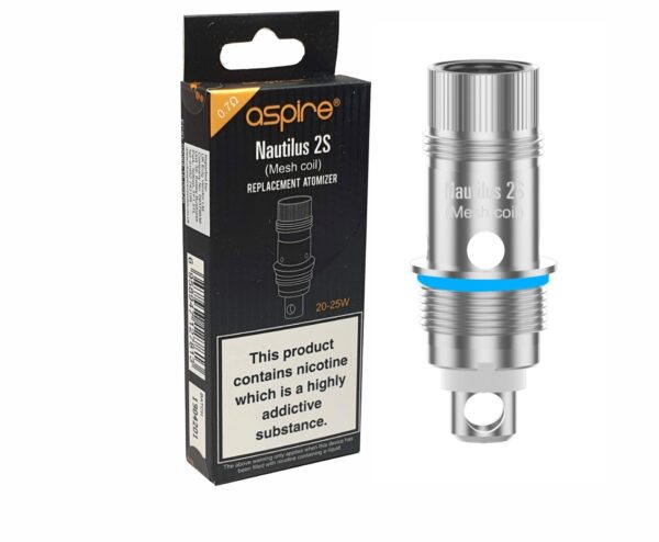 ASPIRE NAUTILUS 2S MESH 0.7 OHM COILS ( 5 PACK )