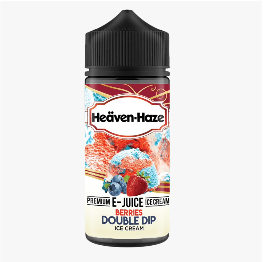 BERRIES DOUBLE DIP ICE CREAM 100ML E LIQUID HEAVEN HAZE UK Vape Store