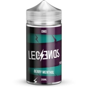 BERRY MENTHOL 200ML E LIQUID BY LEGENDS