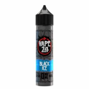 BLACK ICE 50ML E LIQUID 50/50 VAPE 24