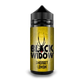 SHERBET LEMON 100ML E LIQUID BLACK WIDOW